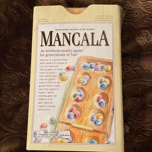 Mancala game - New sealed in box.